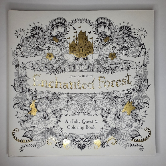 Johanna Basford Other - Coloring Book for 12+ - Enchanted Forest by Johanna Basford - New in bag
